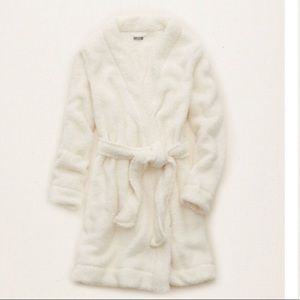 Aerie Sherpa Cream Robe!